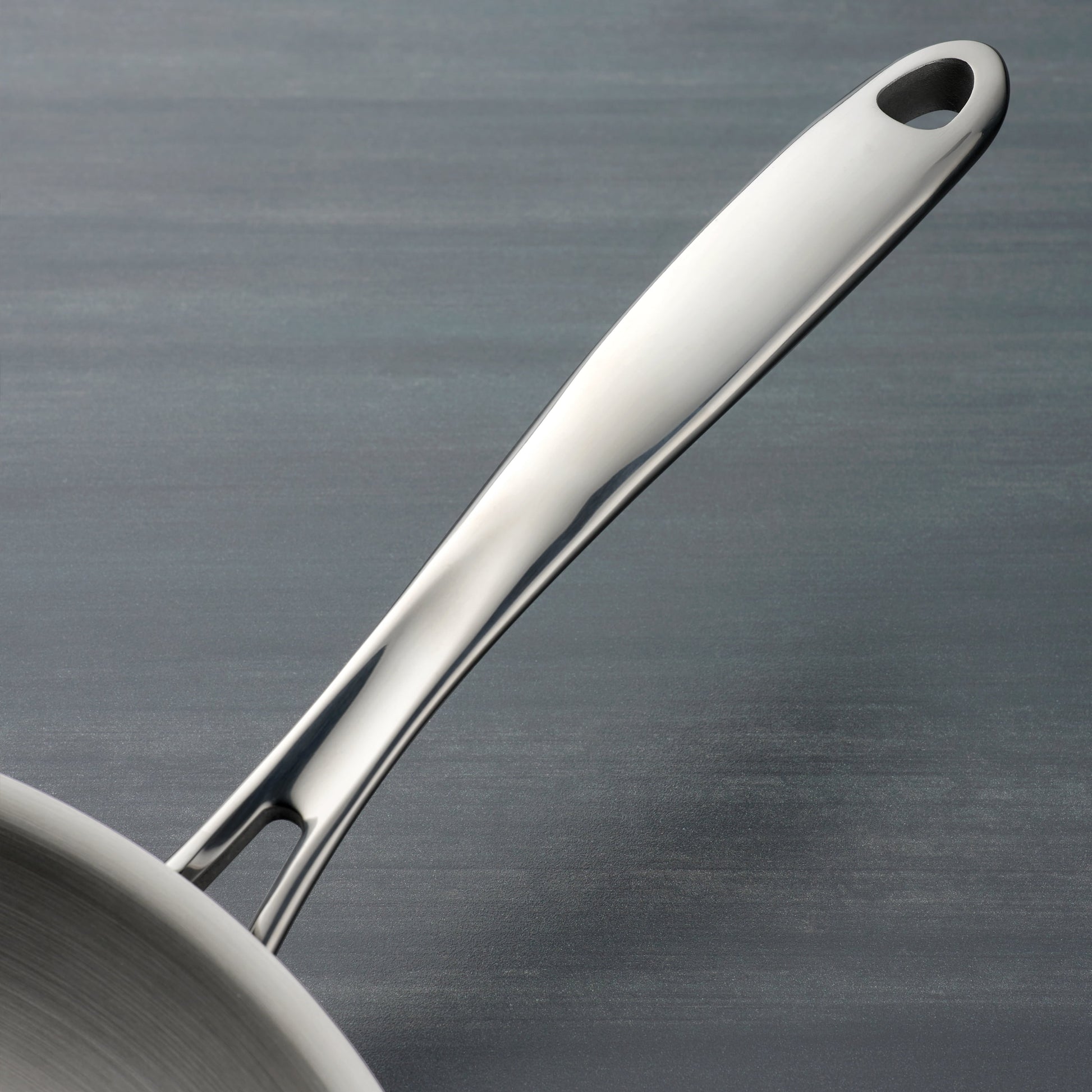 Tri-Ply Clad 3 Qt Covered Stainless Steel Sauce Pan