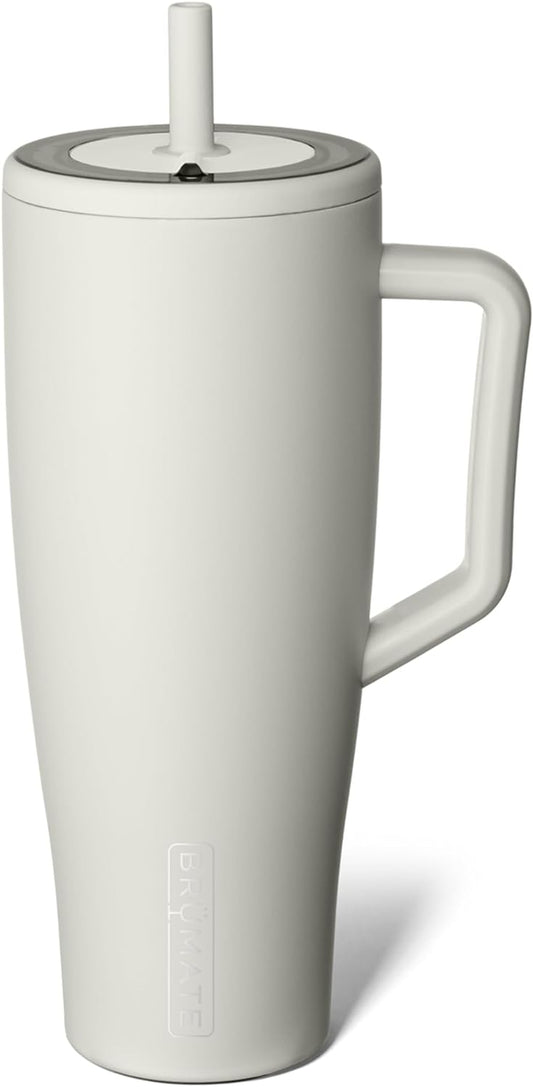 Tumbler with Handle and Straw (Dune)