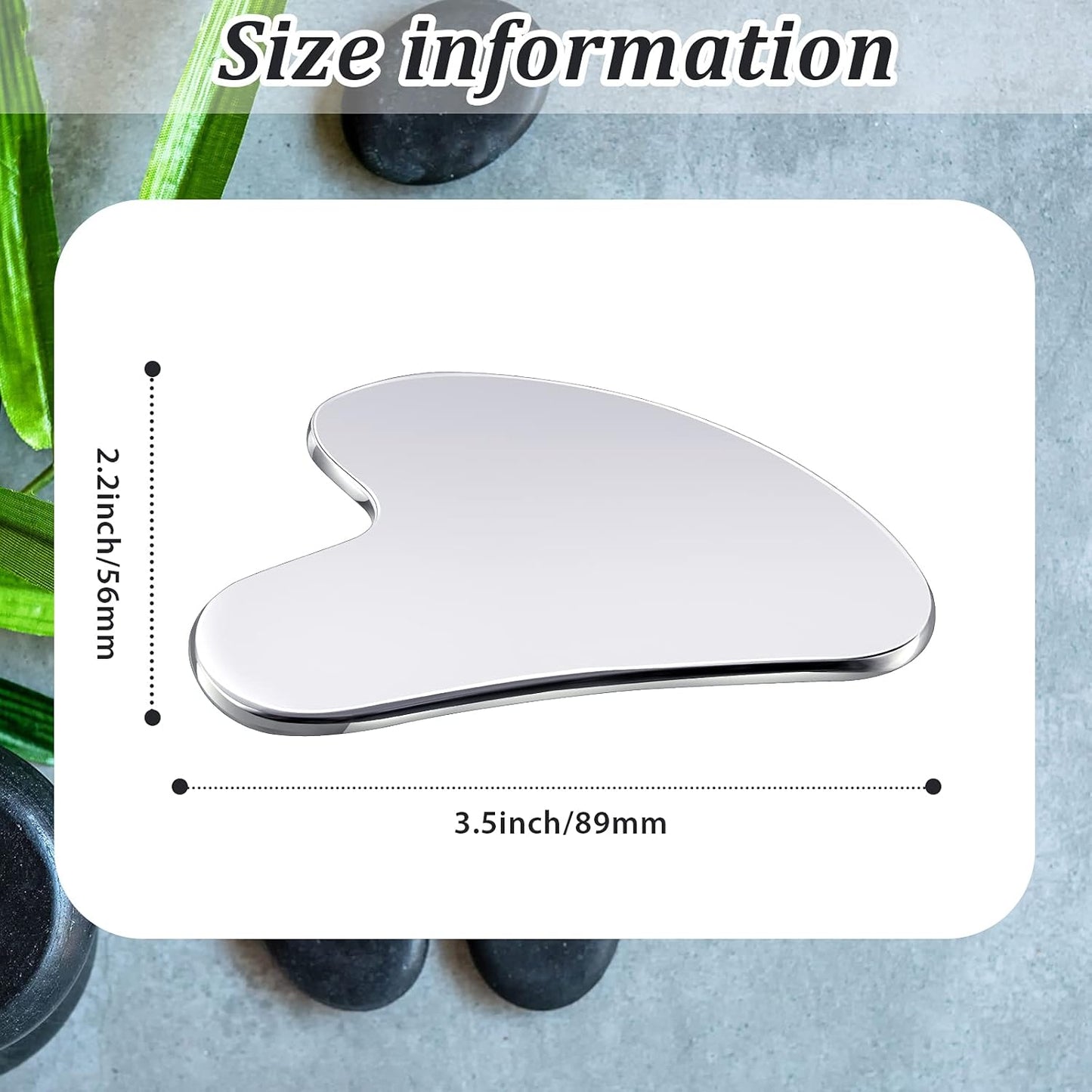 Stainless Steel Gua Sha