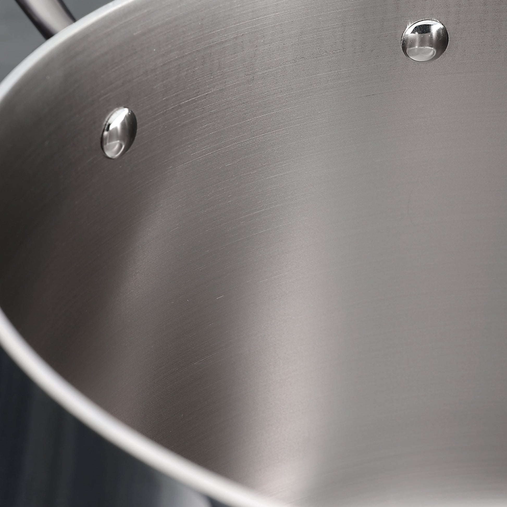 Tri-Ply Clad 3 Qt Covered Stainless Steel Sauce Pan