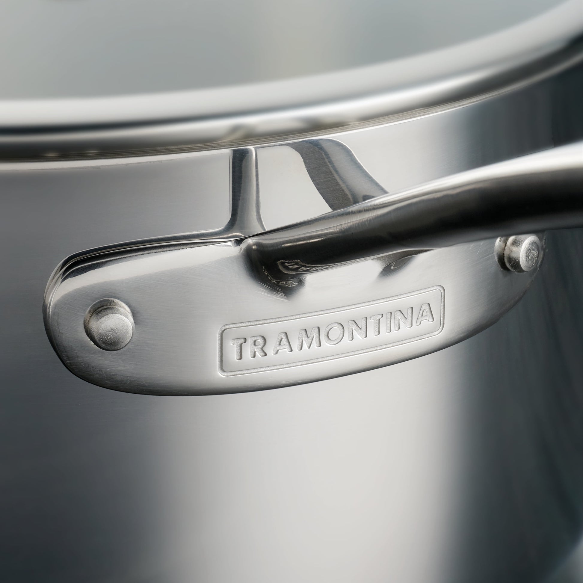 Tri-Ply Clad 3 Qt Covered Stainless Steel Sauce Pan